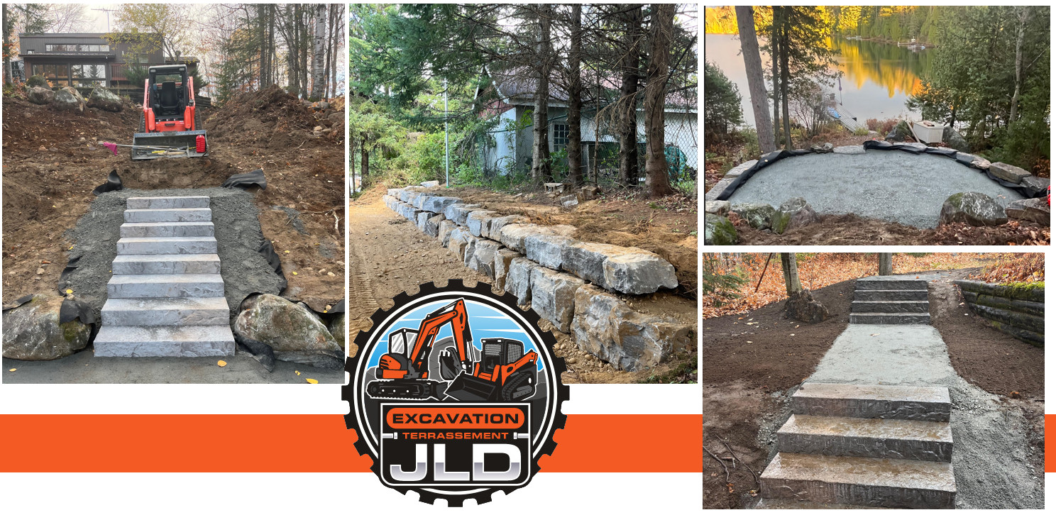 Excavation-Terrassement-JLD-nivèlement-Laurentides-